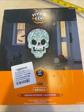 NIB Target Hyde & Eek Light up Skull